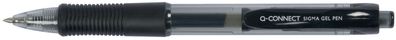 Q-Connect® KF00381 Gelschreiber Sigma - ca. 0,5 mm (M), schwarz