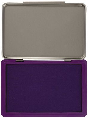 Q-Connect® KF25213 Metall-Stempelkissen Größe 2 - violett