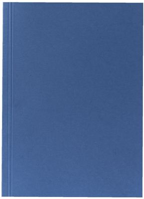 Falken 80004120 Aktendeckel - A4 blau, Manilakarton 250 g/qm