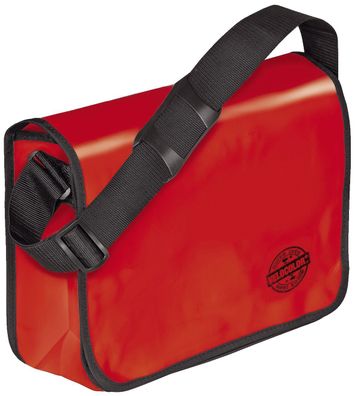 Veloflex® 7000 321 VELOCOLOR® Umhängetasche - 375 x 315 x 110 mm, LKW-Plane, hellrot