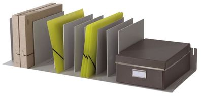 Paperflow 4933.02 Belegfach flexibel für Rollladenschrank easyOffice grau