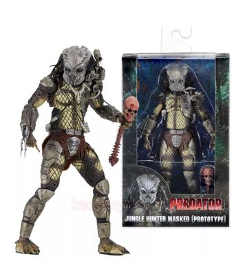 NECA Predator Jungle Hunter Masked 7” Actionfigur 30th Anniversary NEU & OVP