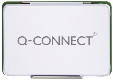 Q-Connect® KF16314 Stempelkissen 9 x 5,5cm grün