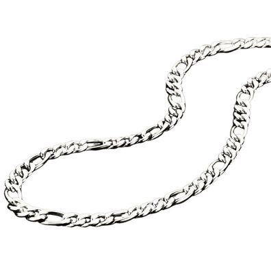 Figarokette 7mm Edelstahlkette Halskette Schmuck Geschenk Edelstahl Halsschmuck