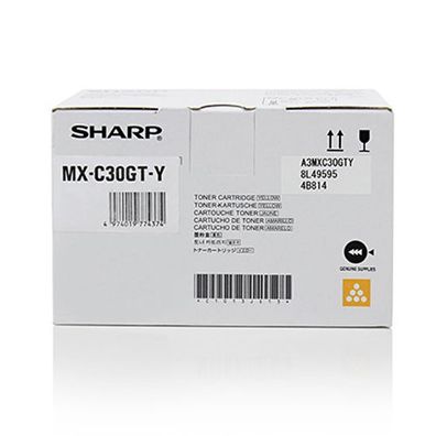 SHARP MXC30GTY Lasertoner yellow