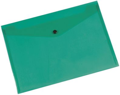 Q-Connect® KF03597 Dokumentenmappe - grün, A4 bis zu 50 Blatt