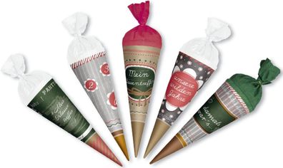 ROTH 671504 5er Anlasstüten "Zum Klassentreffen" 15 cm