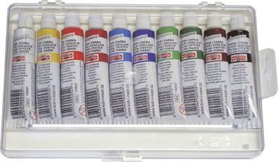 KOH-I-NOOR 162503 Malfarbe Tempera - 10 x 16ml Tuben, sortiert