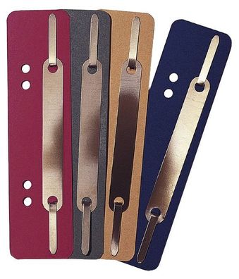 Q-Connect® 4052005013 Heftstreifen aus Karton, kurz - sortiert, 200 Stück (8 Bündel m