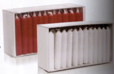 neutral 252006.001 Kerzen rot 10x65mm 50St