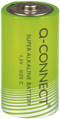 Q-CONNECT 2 x C Single-use battery Alkaline