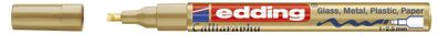 Edding 4753053 753 Glanzlack-Marker creative - 1 - 2,5 mm, gold