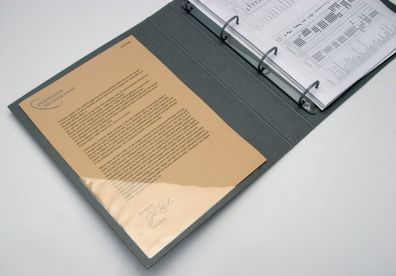 Q-Connect® KF27035 Dreiecktaschen - 10 x 10 cm, sk, transparent, 100 Stück