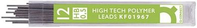 Q-Connect® KF01967 Feinminen Pencil Leads, 0,5 mm, HB