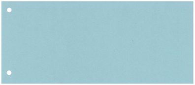 Q-Connect® KF00512 Trennstreifen - 190 g/qm Karton, blau, 100 Stück