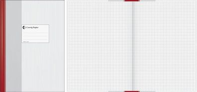 König & Ebhardt 86-1494203 Geschäftsbuch A4 96 Blatt kariert