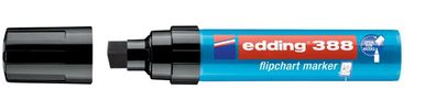 Edding 388-1 388 Flipchartmarker - 4 - 12 mm, schwarz