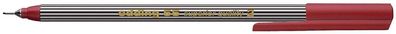 Edding 455002 55 Fineliner - 0,3 mm, rot