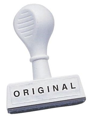 WEDO® 193 29 Stempel Text Original - Abdruck 45 mm