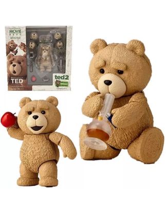 TED 2 Actionfigur Teddy Bär 18cm Sammler Modell Boxed Beweglich Figur NEU & OVP