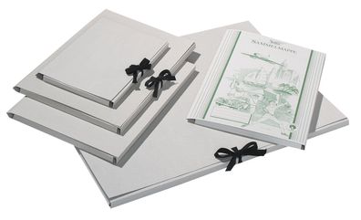 Folia 6907 Sammelmappe aus Graupappe 500g/qm 50x70cm mit Band