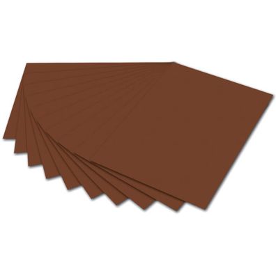 Folia 6485 100er Tonpapier - A4, schokobraun