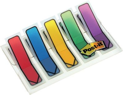 Post-it® 684-ARR1 Index Pfeile - 11,9 x 43,2 mm, sortiert, 5x 20 Pfeile im Etui
