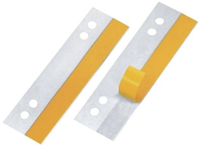 Veloflex® 2002100 HEFTFIX® 105 mm lang Hartfolie sk Lochabstand 60 u. 80 mm 100er SB