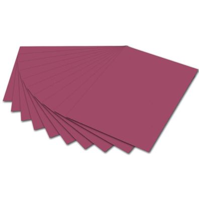 Folia 6427 100er Tonpapier - A4, weinrot