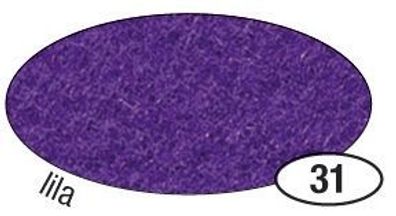 folia 520431 Bastelfilz 10 Bogen 20 x 30 cm, lila