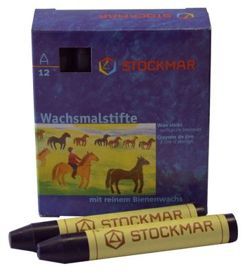 Stockmar 330-11 Wachsmalstifte - blauviolett - 12 Stifte