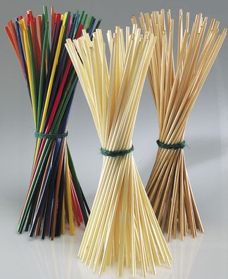 Folia 963 Bastelhalme - chemisch gebleicht, 22 cm, 50 Stück