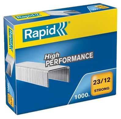 Rapid® 24870000 Heftklammern 23/12mm Strong, verzinkt, 1000 Stück