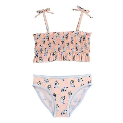 Bluey Kinder Bikini Orange – Badebekleidung für Strand & Pool