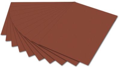 Folia 6774 Tonpapier - 50 x 70 cm, rotbraun