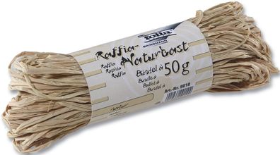 Folia 9010 Naturbast Raffia - matt, natur, 50 g