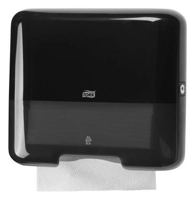 Tork 553108 Mini Spender für Zickzack und Lagenfalz Handtücher schwarz