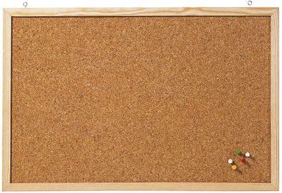Franken CC-KT4060 Kork-Pinntafel - 60 x 40 cm, braun