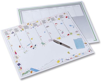 Folia 9934 Schreibunterlage 90g/qm, 56x44 cm, 20 Blatt, Design 2