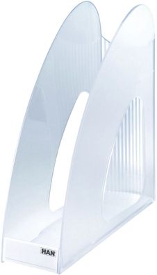 HAN 1611-23 Stehsammler TWIN - DIN A4/C4, standfest, modern, glasklar