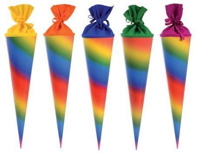 Goldbuch 97829 Bastelschultüte Regenbogen 70 cm