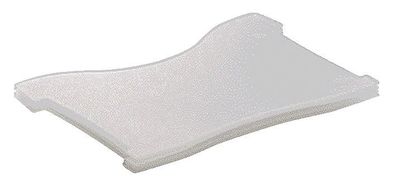 HAN 9028-63 Stützplatte CROCO A8 quer - für Lernkartei CROCO A8, klar-transluzent, 4