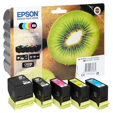 Epson C13T02E74010 Epson Multipack Claria Premium T 202 BK/PB/C/M/Y