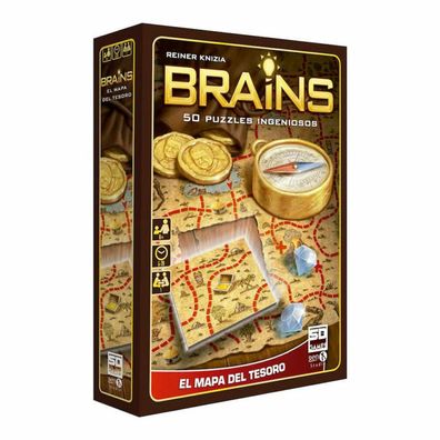 BRAINS Schatzkarte Brettspiel