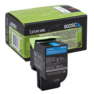 Lexmark CX310dn 80C2SCE cyan Toner