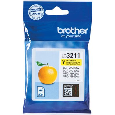 Brother Ink LC-3211Y Yellow