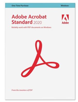Adobe Acrobat Pro 2020 / Dauerlizenz / Windows