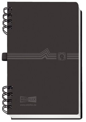 Veloflex® 5106 180 Telefonspiralbuch - A6, schwarz
