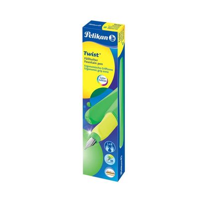 Pelikan® 807258 Schulfüller Twist® - Feder-M, neon grün