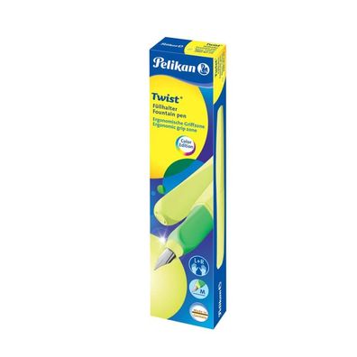 Pelikan® 807272 Schulfüller Twist® Feder-M neon gelb